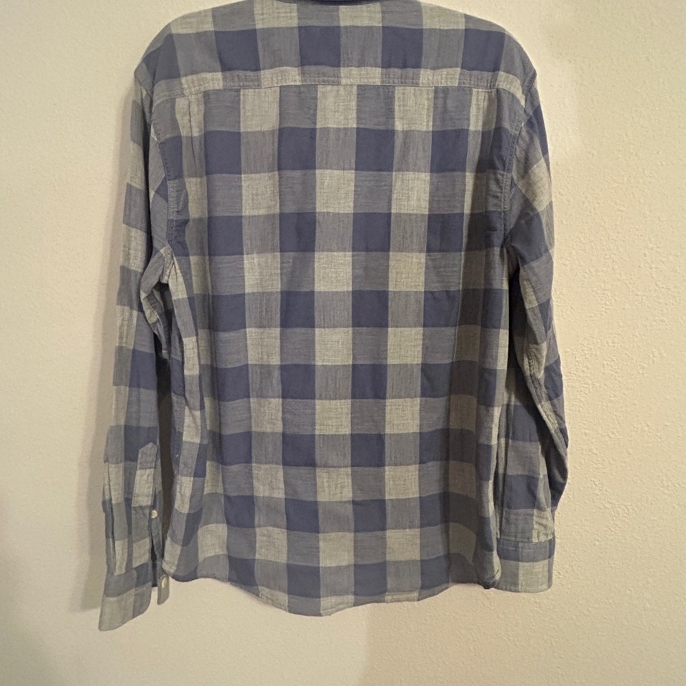 Faherty Checkered Casual Button-Down Long Sleeve … - image 2